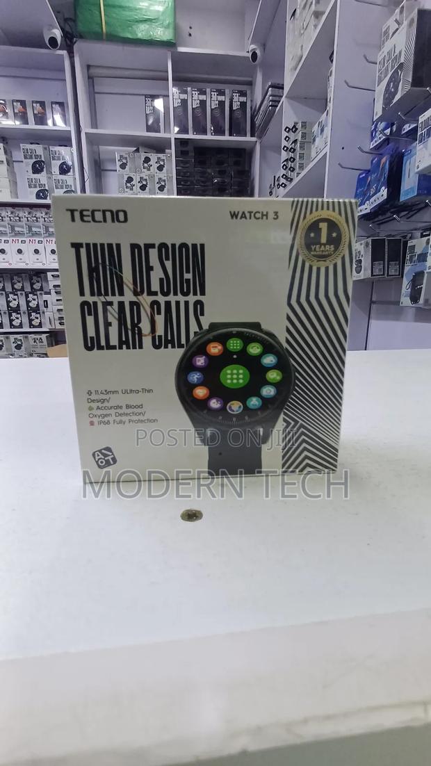 Tecno TSP-W03 Fitness Smartwatch With 110+ Sports Modes - main view