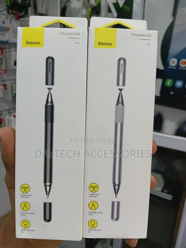 Baseus Golden Cudgel Capacitive Stylus Pen for Tablets Phones - Black - thumbnail 3