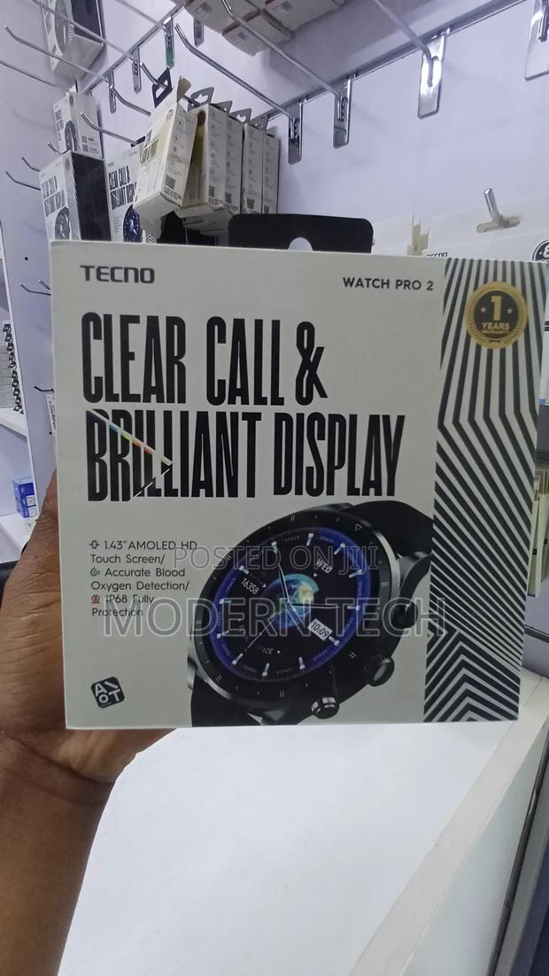Tecno Watch Pro 2 Fitness Tracker With Amoled Display