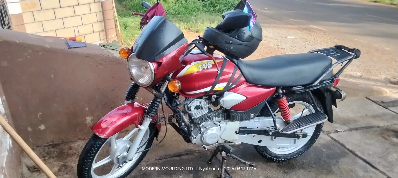 TVS HLX Plus ES 2023 Red