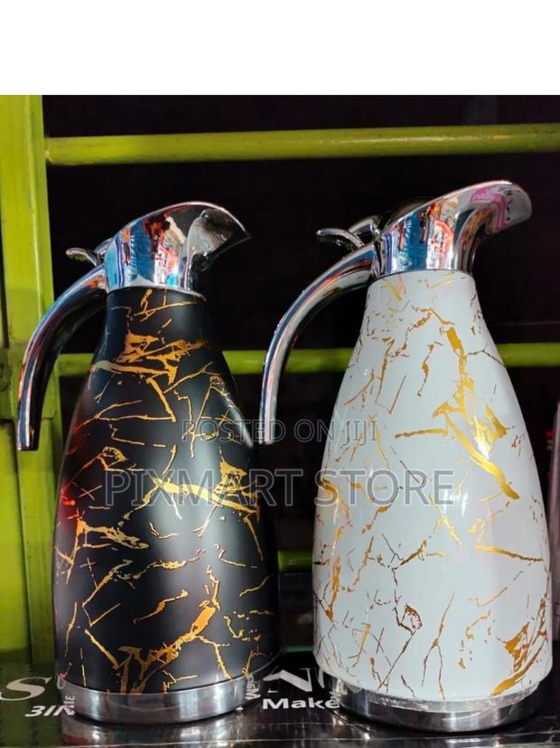 2l Marble Design Insulated Flask – Hot Cold Retention