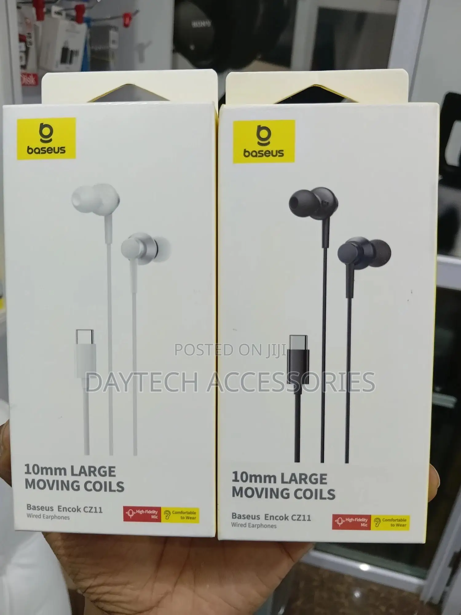 Baseus Encok in-Ear Handsfree With Usb-C Connector Black
