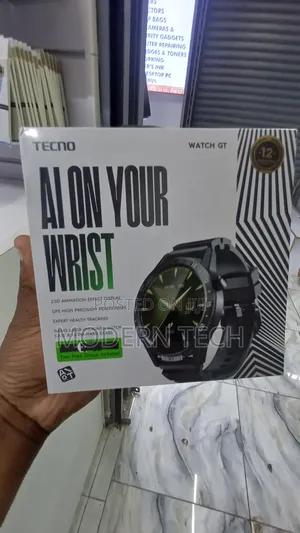 Tecno Watch Gt – Built-in GPS, Calls, 100+ Sports Modes