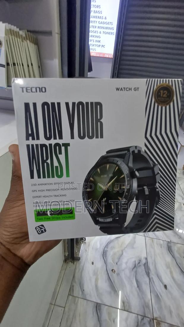 Tecno Watch Gt – Built-in Gps, Calls, 100+ Sports Modes - thumbnail 2