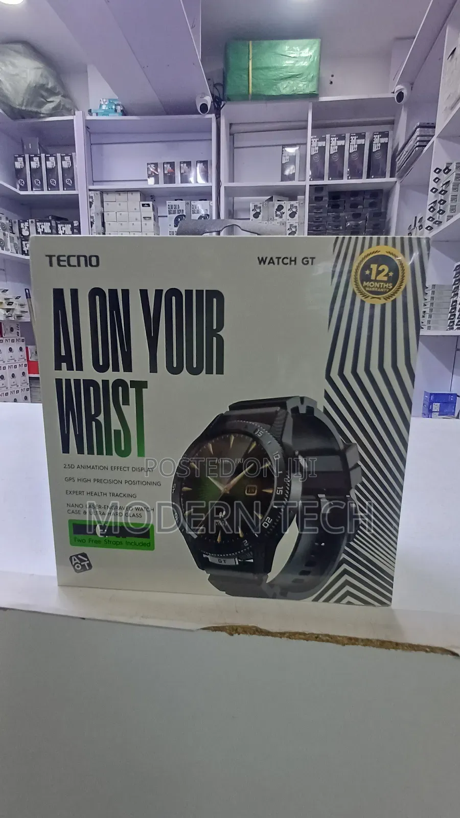 Tecno Watch Gt – Answer Calls, Track Fitness, Stay Smart