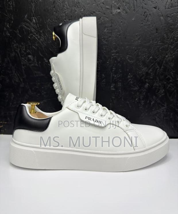 Prada Downtown Leather Sneakers Size 40-45