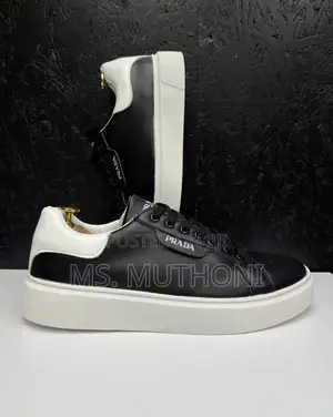 Prada Downtown Leather Sneakers Size 40-45