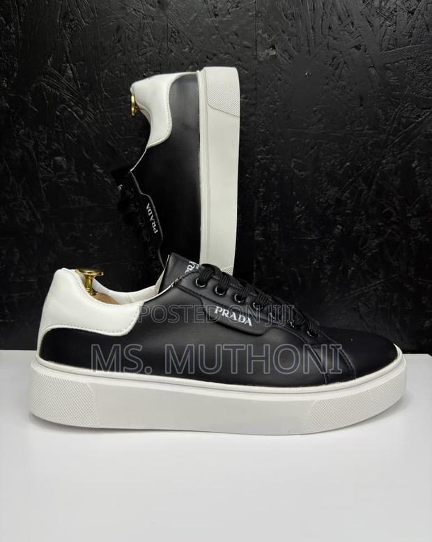 Prada Downtown Leather Sneakers Size 40-45 - thumbnail 2
