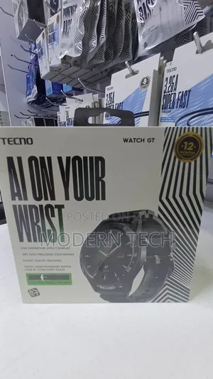  Tecno Watch Gt – Latest Smartwatch With Amoled Screen Smart Watch