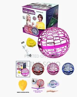 Kids Rechargeable Flying Spinner Ball Boomerang Toy Fun Games
