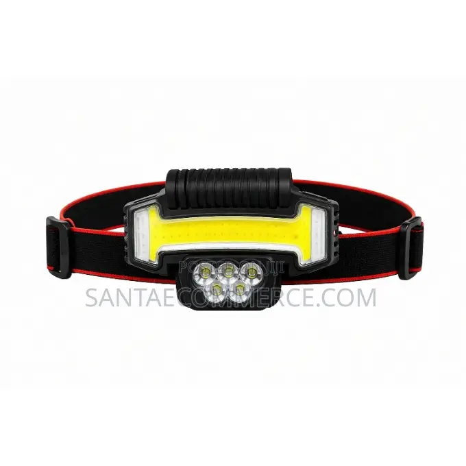 Led Headlamp With Adjustable Strap