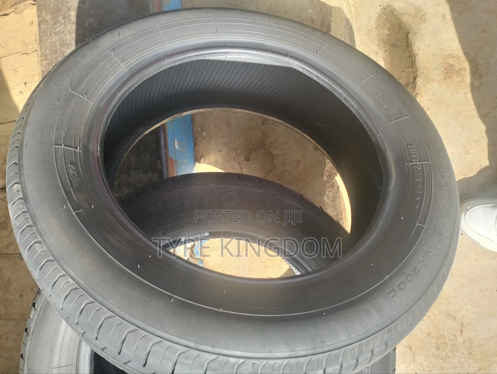 185/60r15 Bridgestone(Slightly Used Tyres)