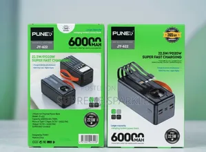 Punex Jy-622 Large-Capacity Power Bank With Lantern.
