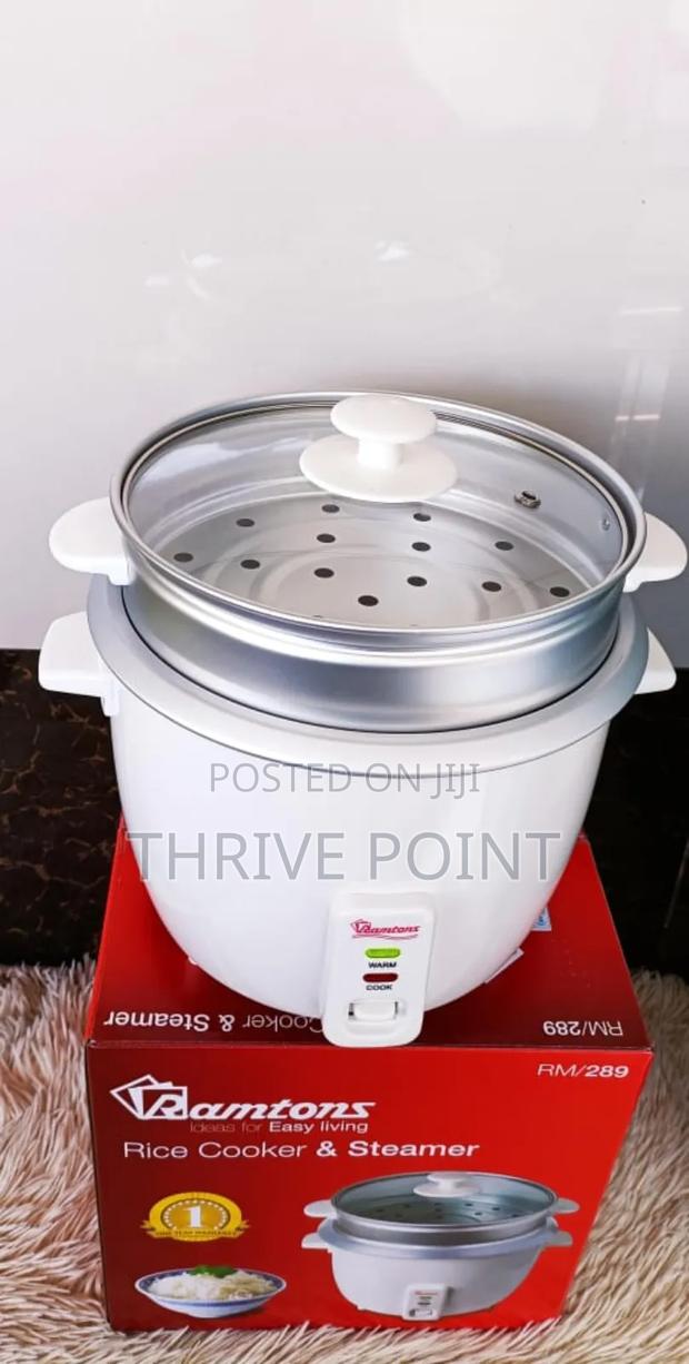 Ramtons Rice Cooker
Rice Cooker Steamer