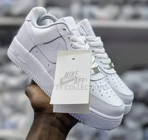 Original White Unisex Nike Airforce Af1 Size 36 to 45