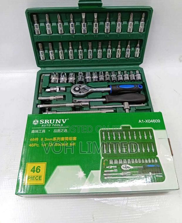 46-Piece Socket Wrench Set