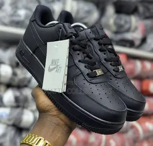 Original Black Unisex Airforce Af1 Size 36 to 45