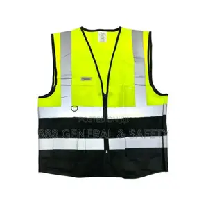 Green & Black Reflector Vest