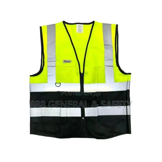Green & Black Reflector Vest