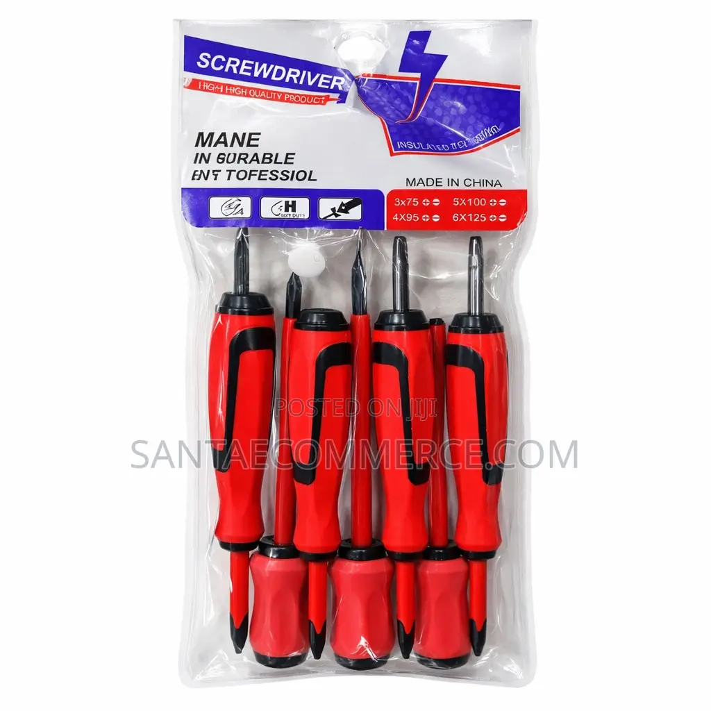 6-Piece Insulated Screwdriver Set