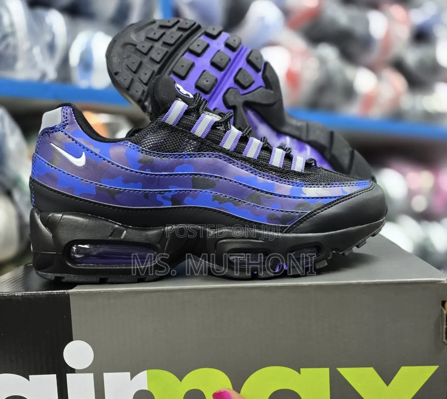 Court Purple Camo / Khaki / Sketch Airmax 95