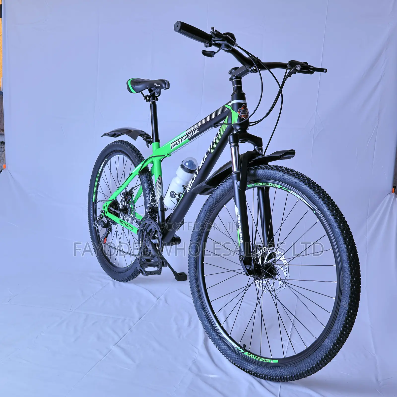 Rocky 26" All-Terrain Mountain Bike – Front Suspension 21-SPD