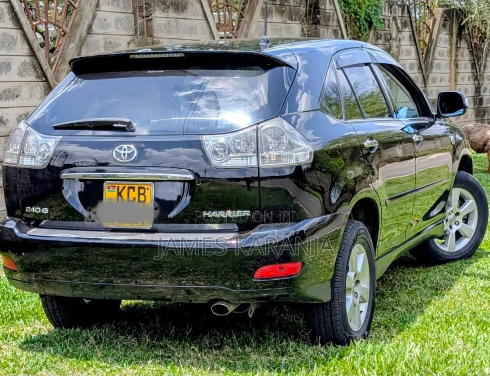 Toyota Harrier 2008 Black