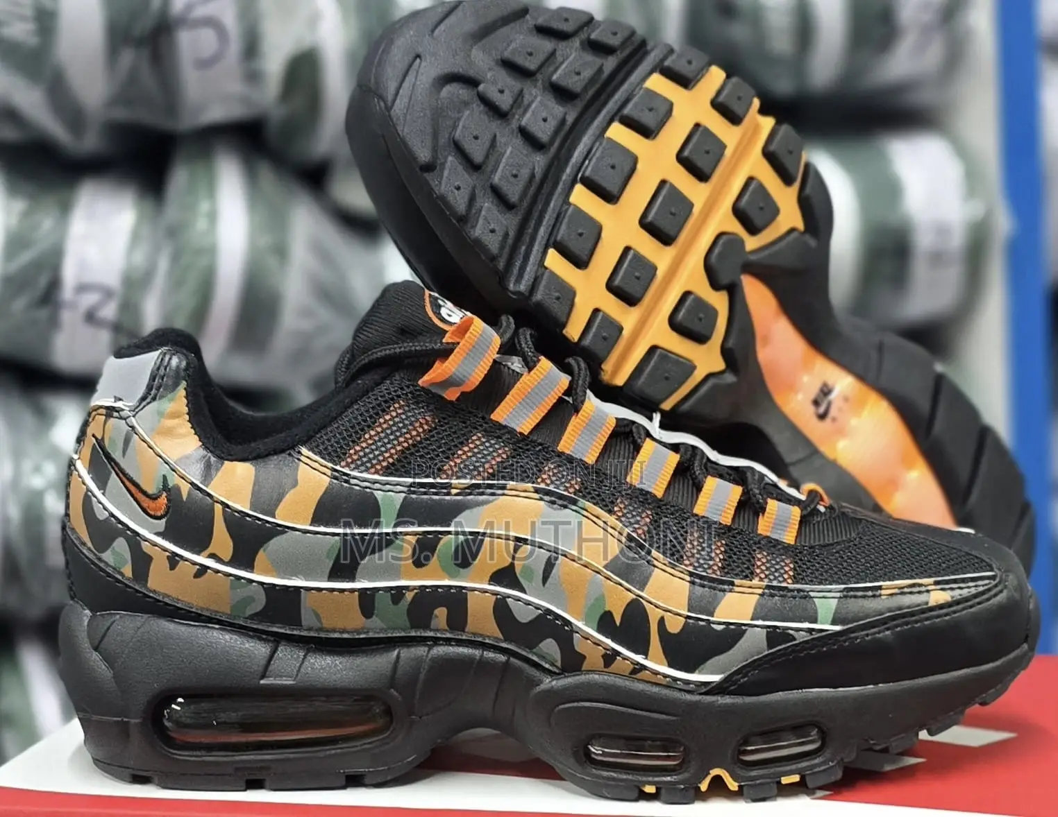 Court Purple Camo / Khaki / Sketch Airmax 95