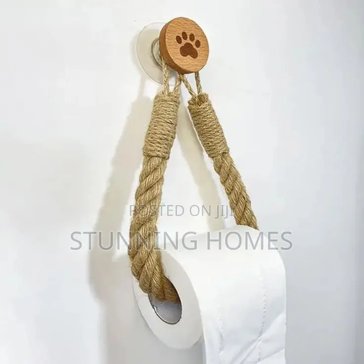 Cotton Rope Tissue Holder