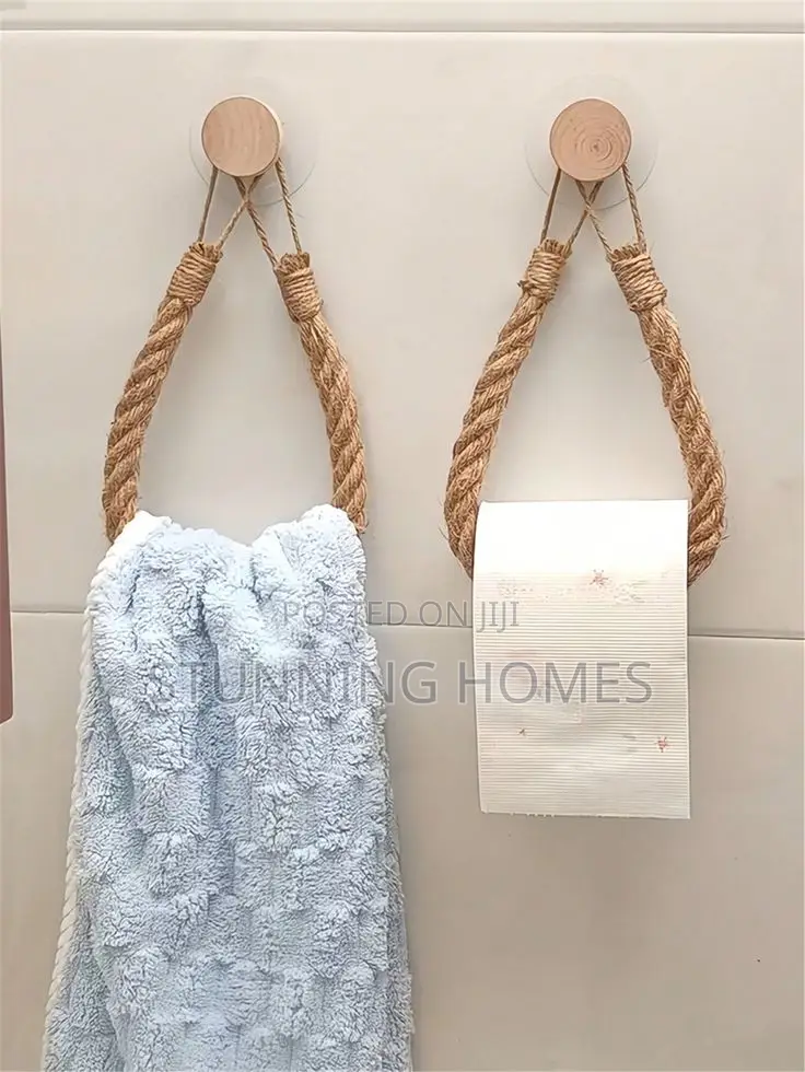 Cotton Rope Tissue Holder
