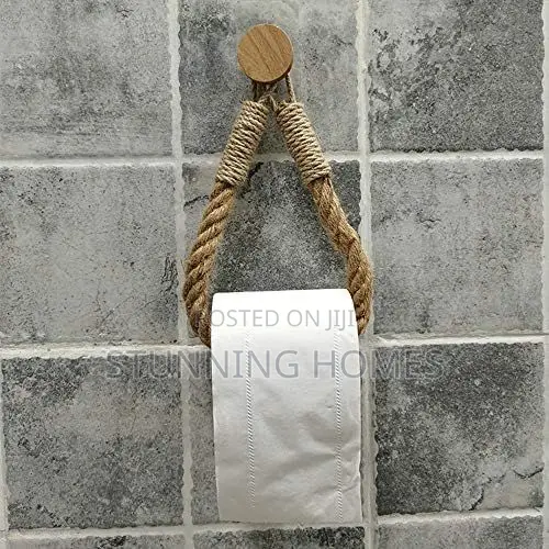 Cotton Rope Tissue Holder