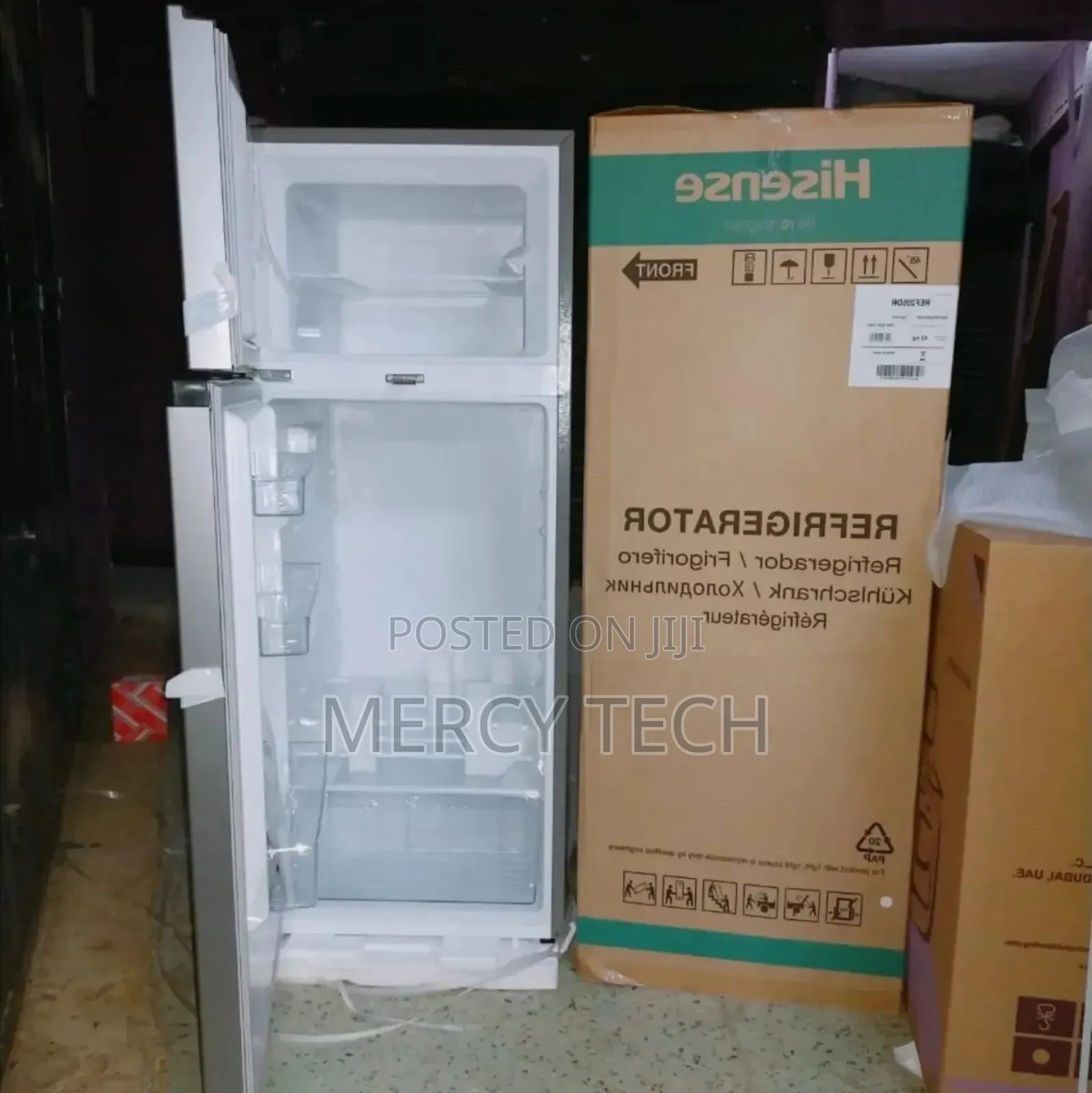 Hisense Fridge 128 Liters Double Door
