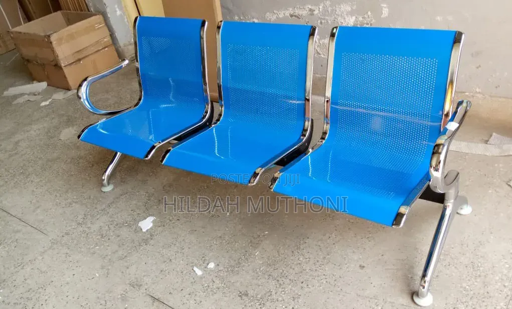 3 Seater Modern Office Waiting Bench