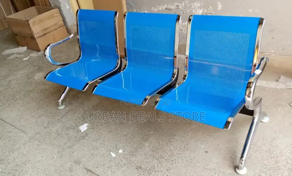 3 Seater Modern Office Waiting Bench