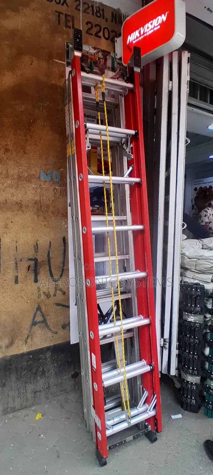 2 by 8 Fibreglass Extensions Ladder