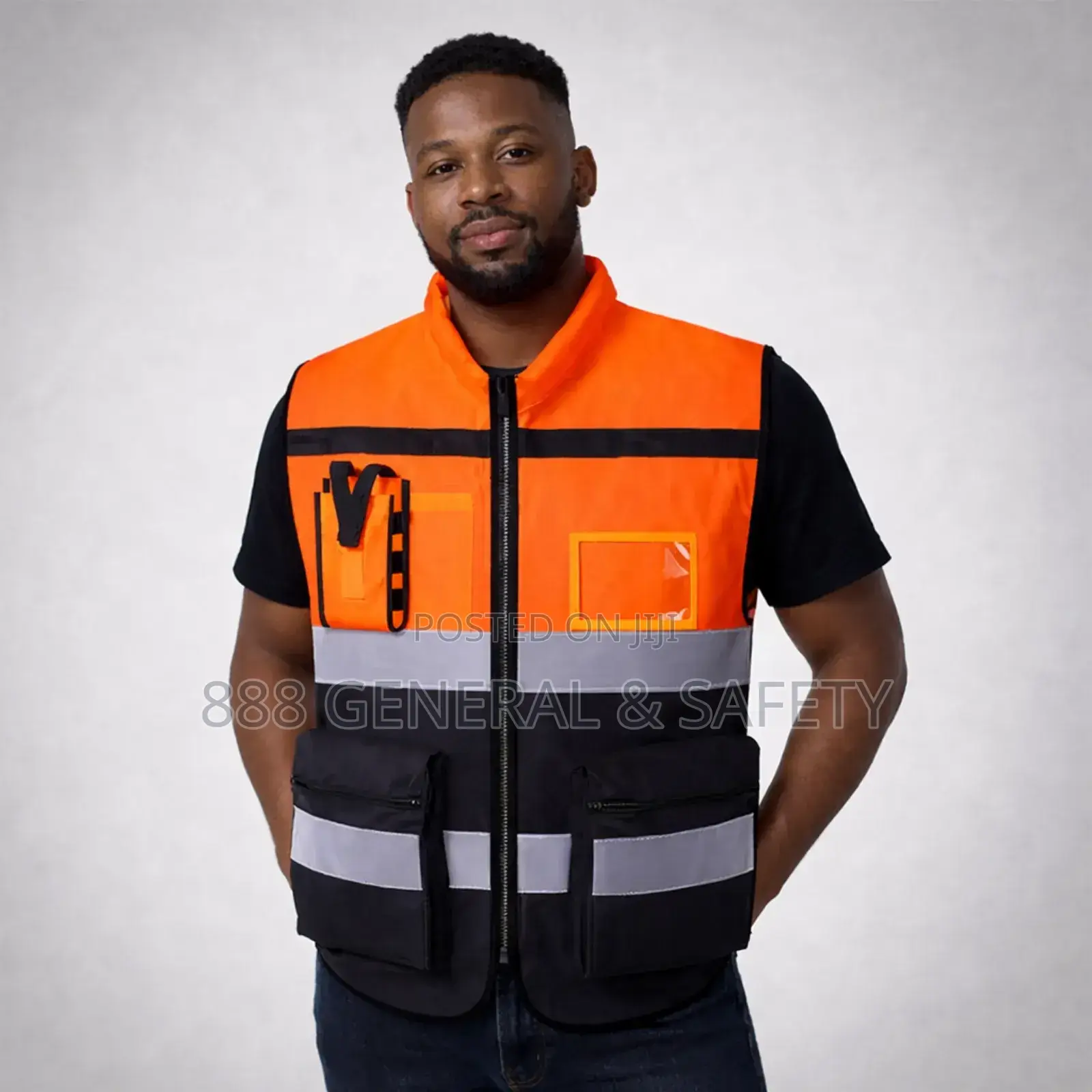Reflector Jackets With Collar
