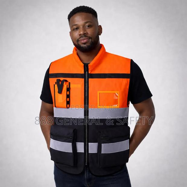 Reflector Jackets With Collar