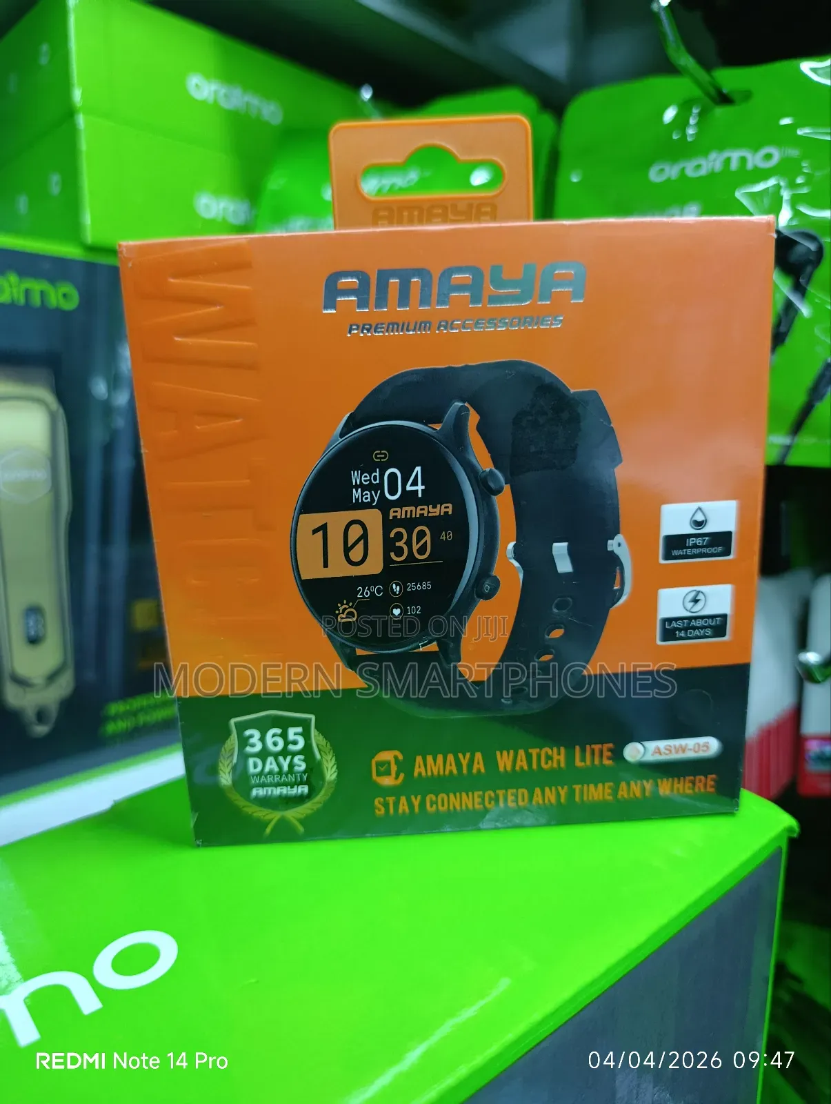 Amaya Watch Lite Asw 05 Smart Watch