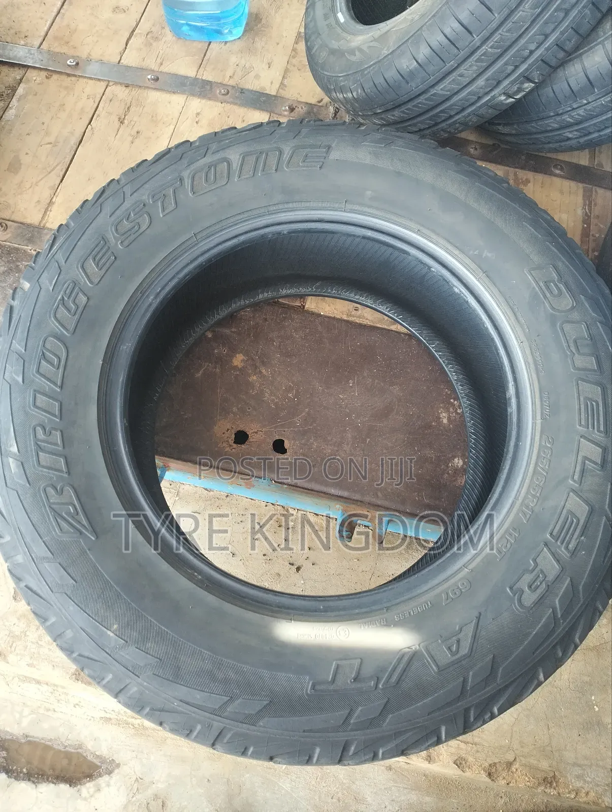 265/65r17 Slightly Used Bridgestone Tyres
