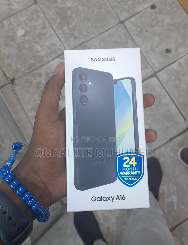 New Samsung Galaxy A16 128 GB Black - main view