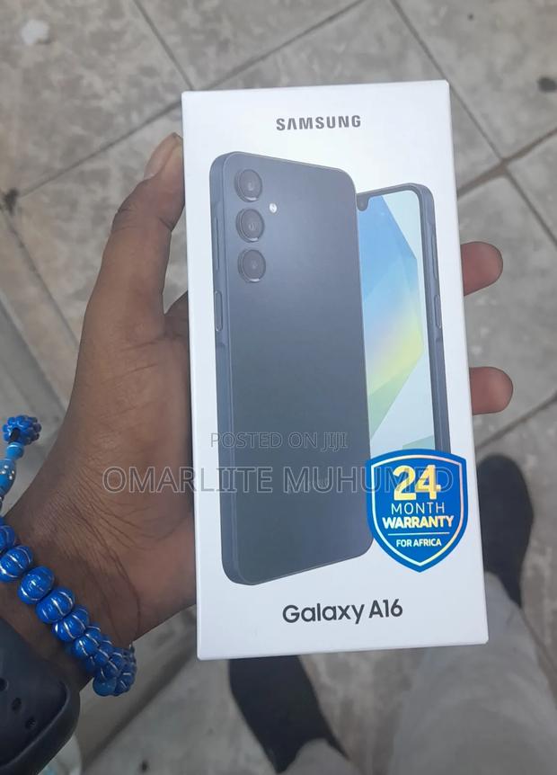 New Samsung Galaxy A16 128 GB Black - thumbnail 2