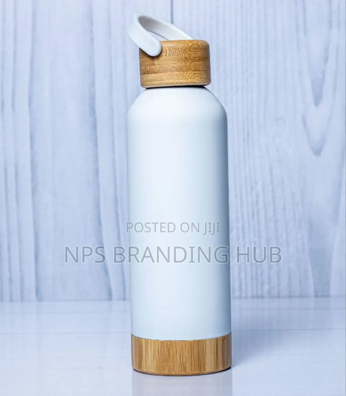 Wooden Base Lid Skin Feel Thermal Flask Hub