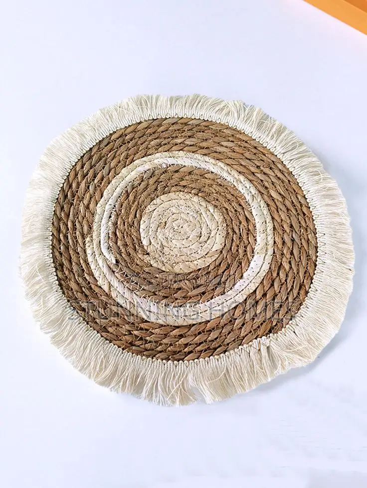 6pcs Woven Boho Tablemats