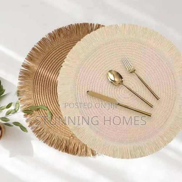 6pcs Woven Table Placemats - thumbnail 2