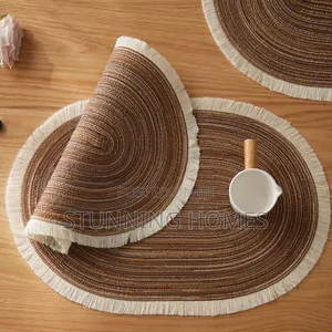6pcs Oval Woven Table Mats