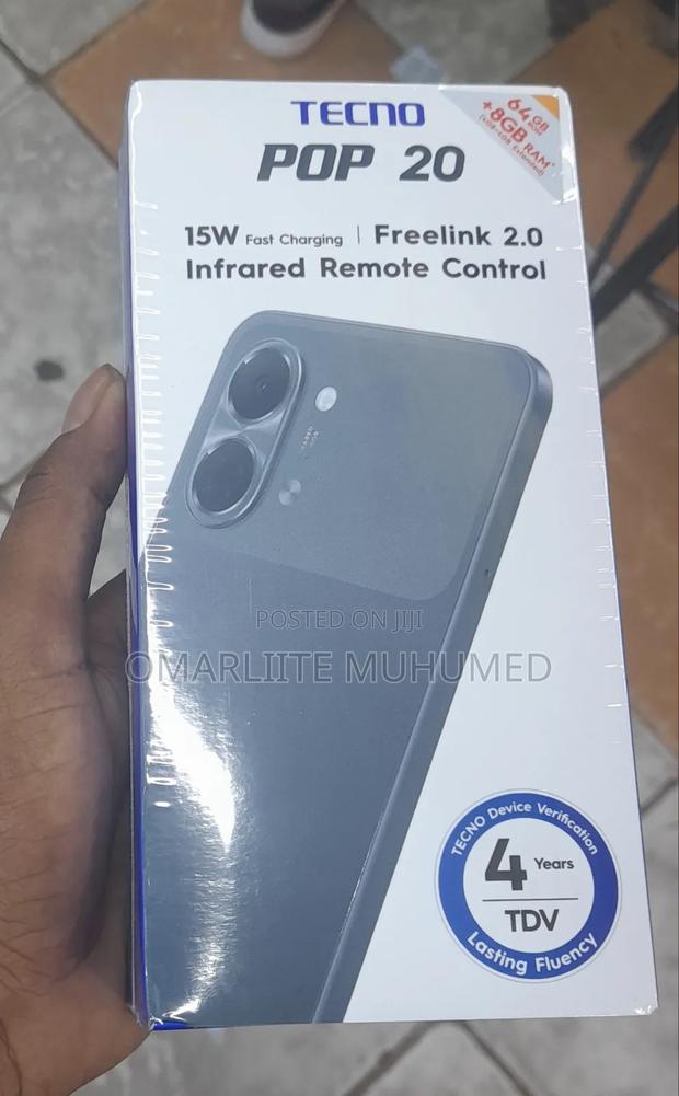 New Tecno Pop 20 64 GB Blue