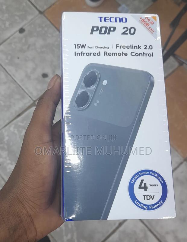 New Tecno Pop 20 64 GB Blue - thumbnail 2