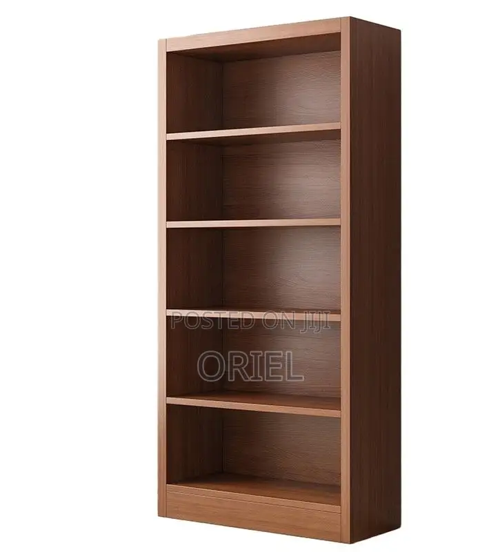 Office Cabinet : Wooden 5-Tier Open Office Bookshelf Display Cabinet
