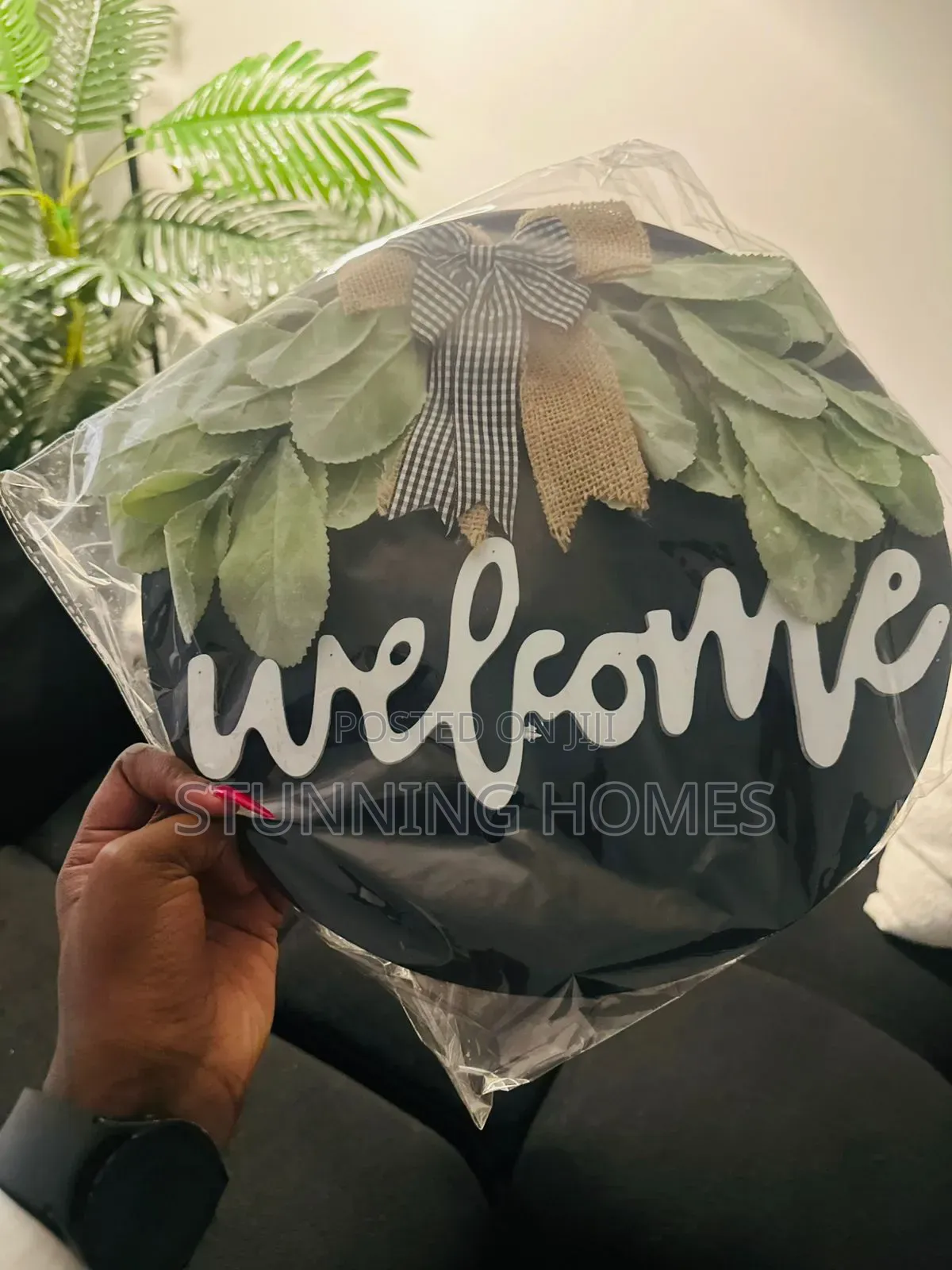 Wooden Wal Hanging "Welcome" Home Decor