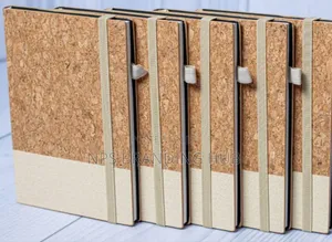 Cork and Fabric Notebook. Hub